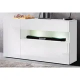 INOSIGN Sideboard, Breite 140 cm, ohne Beleuchtung, weiß