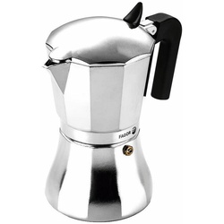 Italienische Kaffeemaschine Fagor Aluminium 6 Tassen