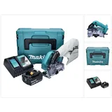 Makita DCC 500 RM1J Akku Diamantschneider 18 V 125 mm Brushless + 1x Akku 4,0 Ah + Makpac