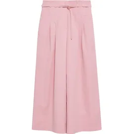 Comma, Wide-Leg-Hose mit Bundfalten in Ankle-Länge - 44