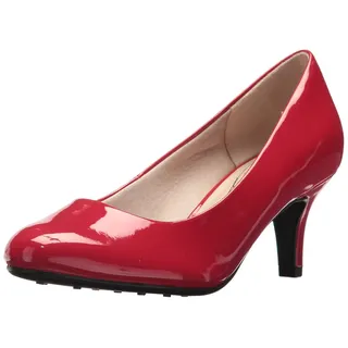 LifeStride Damen Parigi Kleid Pumpe, Fire Red Patent, 35.5 EU