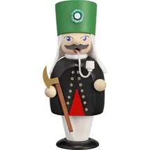 Seiffener Volkskunst | Räuchermann Erzgebirge | Kleine Gesellen 15 cm | Räuchermännchen | Original Erzgebirgische Volkskunst | 12266 | Bergmann mit Hacke