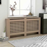 vidaXL Heizkörperverkleidung 172x19x81,5 cm MDF