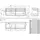 Villeroy & Boch Waschtischunterschrank 160 x 54,8 x 50 cm Cashmere Grey