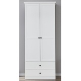 trendteam Garderobenschrank Schrank - Garderobe - Baxter - Aufbaumaß (BxHxT) 81 x 196 x 41 cm - Farbe Weiß