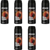 Axe Bodyspray Moschus Deo ohne Aluminium sorgt 48 Stunden lang für effektiven Schutz vor Körpergeruch 3x 150 ml