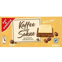 Gut&Günstig Kaffee trifft Sahne weiße Schokolade 200 g