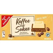 Gut&Günstig Kaffee trifft Sahne weiße Schokolade 200 g