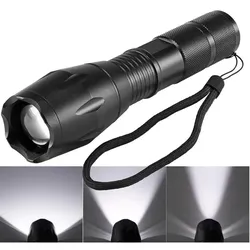 ChiliTec LED-Taschenlampe "CTL10 Zoom" 10W ØxL 136x37mm, Zoomfunktion, 350 Lumen