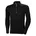 Lifa Merino Zip Thermo-T-Shirt Schwarz