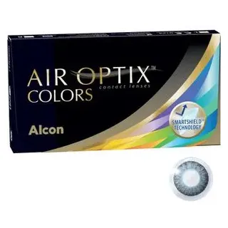 Alcon Air Optix Colors Monatslinsen-Sterling Grey-+/- 0,00