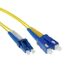 Act 20 meter LSZH Singlemode 9/125 OS2 fiber patch cable duplex with LC SC connectors. (20 m), Netzwerkkabel