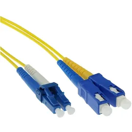 Act 20 meter LSZH Singlemode 9/125 OS2 fiber patch cable duplex with LC SC connectors. (20 m), Netzwerkkabel