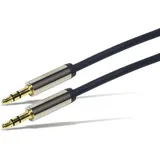 Logilink Audio Anschlusskabel 3,5mm Klinken-Stecker 1,0m (CA10100)