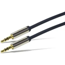 Logilink Audio Anschlusskabel 3,5mm Klinken-Stecker 1,0m (CA10100)
