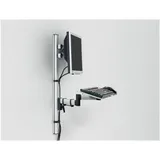 Novus Tetra Support System Wall Station Wandmontage Silber/Anthrazit