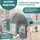 Kidiz KIDIZ® Babybett Reisebett Kinderreisebett Faltbar mit Matratze 120x60, Seiteneingang, Wickelauflage, Mosktionetz, Spielbogen & Tragetasche Baby Beistellbett Kinderbett ab Geburt bis 15 kg