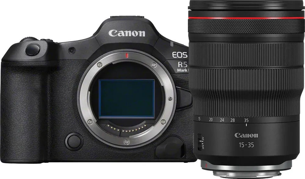 Canon EOS R5 Mark II + RF 15-35/2.8 L IS USM -900,00€ Cashback 5999,00€ Effektivpreis