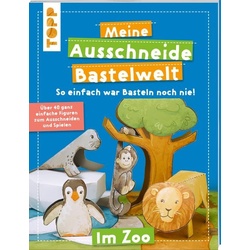 Meine Ausschneide-Bastelwelt Im Zoo