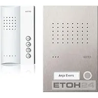 Ritto Acero Pur Audio Set 1WE 1818325 weiß/Edelstahl