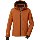 Killtec Jungen Skijacke/Funktionsjacke mit Kapuze und Schneefang KSW 202 BYS SKI JCKT, rost, 176, 43469-000