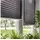 salcar Plissee 90 x 120 cm grau