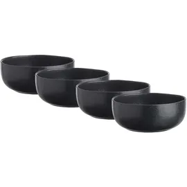 BUTLERS Schale CASA NOVA 4er-Set in Schwarz | Gr.: onesize