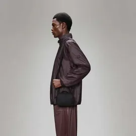 Rains Box Bag Micro Umhängetasche Polyurethan Black