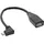 InLine Micro-USB auf USB-A Adapter 0,1 m Schwarz