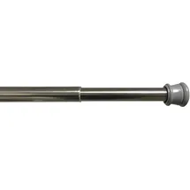 INDEKO Scheibenstange INDEKO "Big" Gr. 1, silber (edelstahlfarben), Ø:22mm, Gardinenstangen