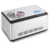 Klarstein Dolce Bacio Smart Eismaschine Silber 2 l