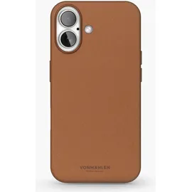 VONMÄHLEN iPhone 16 Leder Case braun