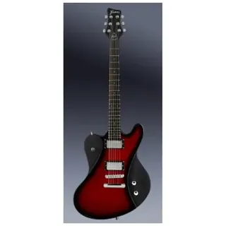 Framus D-Series Idolmaker - Burgundy Blackburst Transparent High Polish