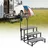 Vevor 3-stufige Tragbare Standtreppe schwarz 740 m