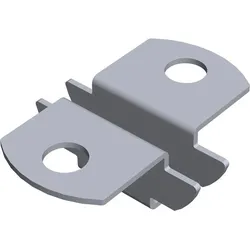 ELEMENT SYSTEM Einsteckhalter 11611 beidseitig Edelstahl