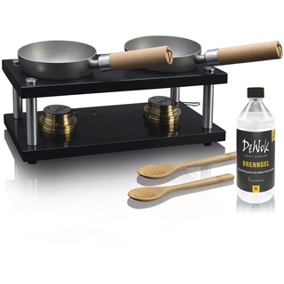 DeWok Mobiler Wok Double Set hochwertig