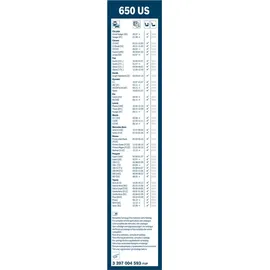 Bosch Twin 650US, 650mm – einzelner Scheibenwischer für Frontscheibe