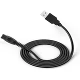 USB Ladekabel 5V Ladegerät kompatibel mit Philips QP2724, QP2720, QP2734, QP2824, QP4530, QP4631, OneBlade Pro 360