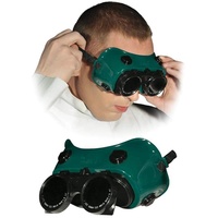 Reis GOG-CIRCLE Schutzbrillen für Schweißer, Grün-Schwarz, Uni Größe, 1 Stück