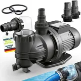 tillvex Filterpumpe Pool 8.500 l/h 450 W