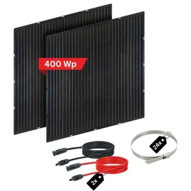 Schwaiger Slim-Line monokristallin 400 W inkl. 2x 200 W Solarmodule