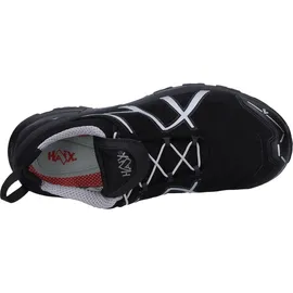 Haix Halbschuh schwarz/silber Black Eagle Safety 41.1 Low ESD, S1P, EU-Schuhgröße: 40