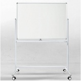 Office Marshal Whiteboard Stanford lackiert mobil drehbar 100 x 150 cm