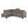 sit&more Ecksofa SIT & MORE "Belluci L-Form", braun (savannah), B:249cm H:85cm T:195cm, Sofas, Ecksofa, inklusive Federkern, wahlweise mit Bettfunktion und Bettkasten