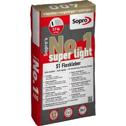 Sopro Fliesenkleber, No. 1 super light