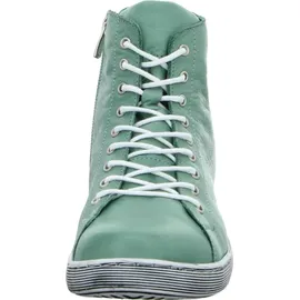 Andrea Conti Damen High Top Sneaker, Peppermint, 37 EU
