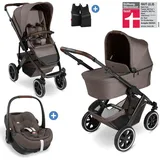 ABC-Design ABC Design 3in1 Kombi-Kinderwagen-Set Salsa 5 Air All OneSize - Braun