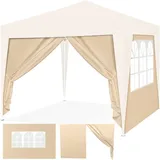 Kesser KESSER® 2X Seitenwand für Pavillon 3x3m - Faltpavillon Pop Up klappbar platzsparend verstaubar