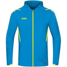 Jako Herren Kapuzenjacke Challenge Jako-Blau/Neongelb, XXL