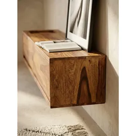 KADIMA DESIGN Lowboard 108x25x34 cm Braun Holz